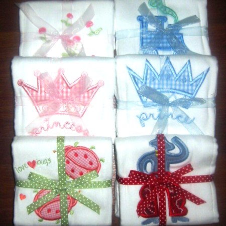 Bib/ Burp Cloth Sets