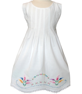 Vintage Pintuck Dress