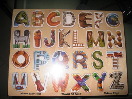 Alphabet Art Puzzle