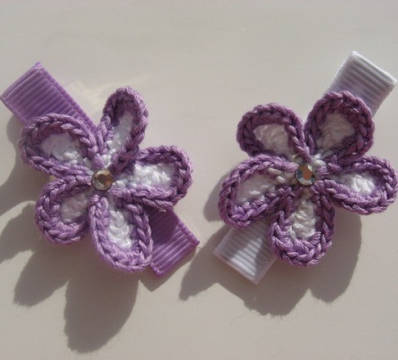 Hailey Sara Lavender Infant Clip