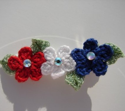 Alexa Lane Patriotic Infant and Toddler Clips