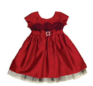 Poinsettia Dress