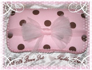 Pink with Brown Dots Case