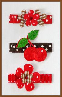 Cherry Cordial Threesome Clippies