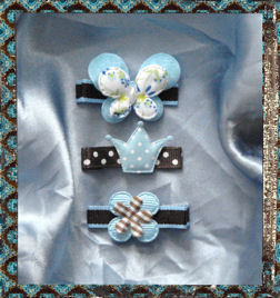 Chocolate Blueberry Clippie Trio