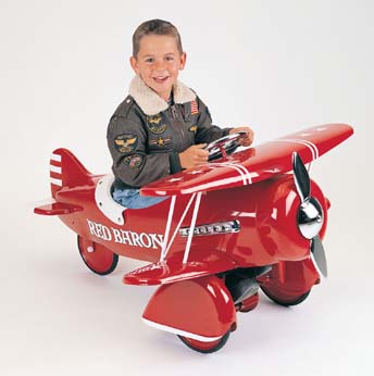 Red Baron Pedal Plane