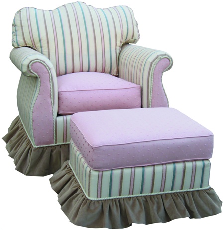 Adult Empire Rocker Glider Chair Madison