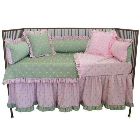 Bubble Gum Crib Bedding