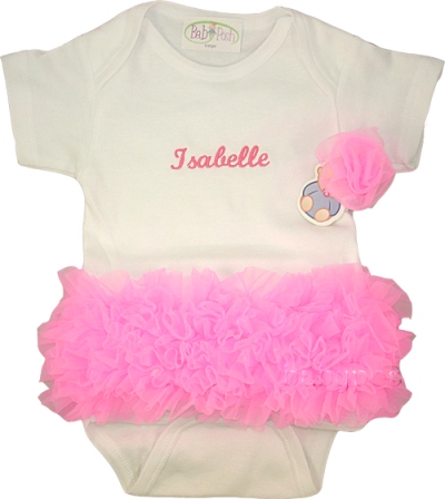 Personalized Onesie Tutu Fluff
