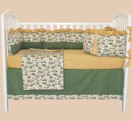 Slumber Safari 4 pc Crib Set