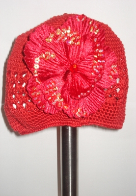 Red Crochet Hat