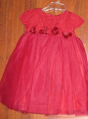Biscotti Scarlet baby Tulle Dress