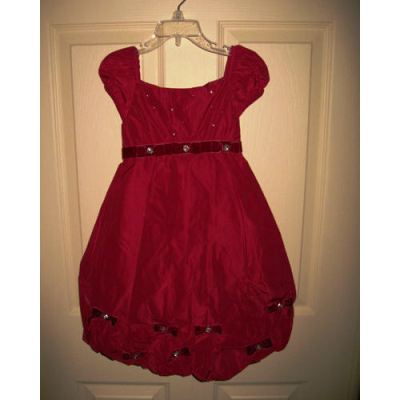 Biscotti Precious Jewel Red Bubble Dress