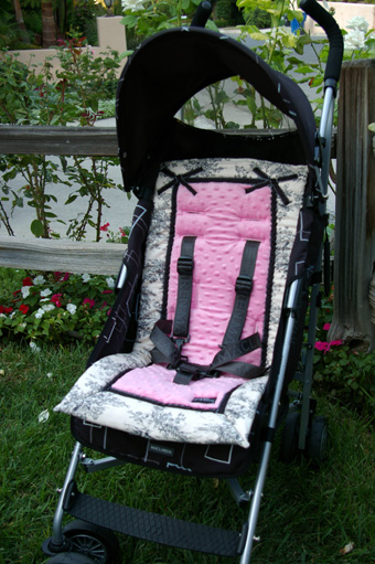 Stroller Liner Central Park Pink