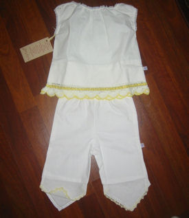 Hankie Peasant Top/Pant