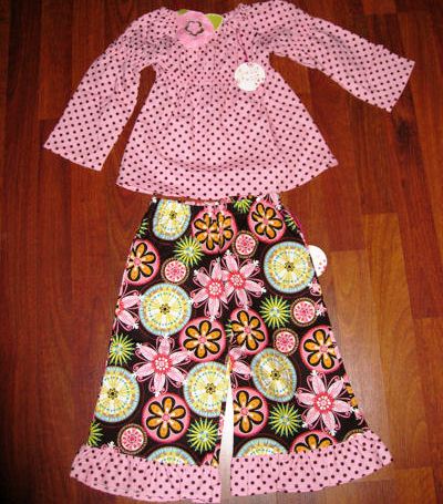 Chatti Patti Blossom Pants and Peasant Top