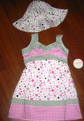 Poshy Patti Bettie Dress and Hat