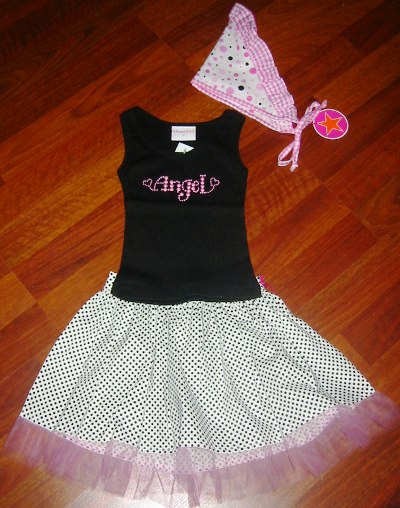 Poshy Patti Party Skirt Set