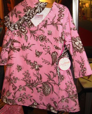 Kimono Wrap Dress and Head Scarf