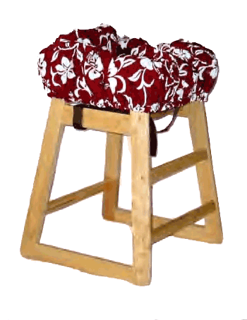 Red Hibiscus Cart Cover