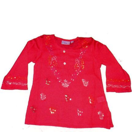 Devi Fuchsia Sequin Kurta