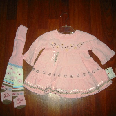 Deuz Par Deux Baby Travel Dress Set