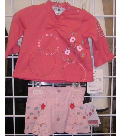 DPD Cerceles Shirt and Cord Skirt Set