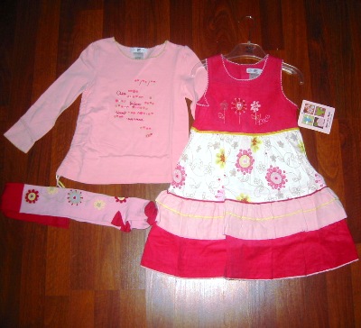 Deux Par Deux Secrette Dress Set