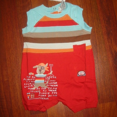 Deux par Deux Pirate Romper