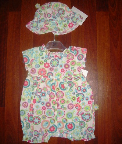 Kiss Me Romper and Hat