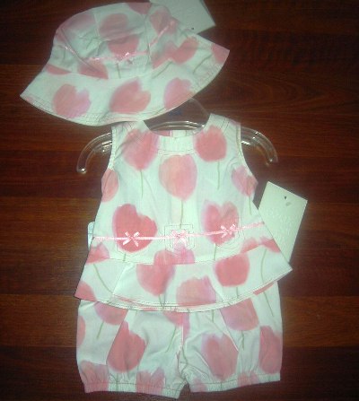 DPD Tulip Short Set with Hat