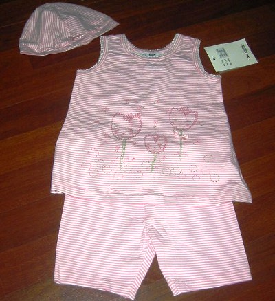DPD Fanny Short Set and Hat