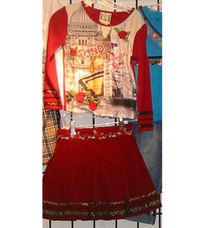 London Bridge Skirt Set