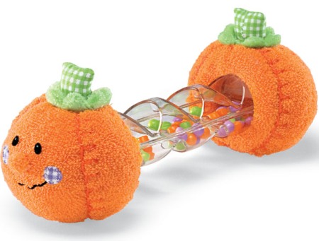 Little Beanstix Pumpkin Rattle