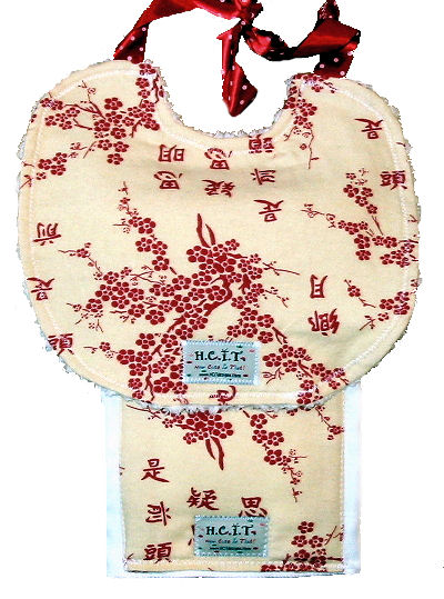 Karma Bib Burp Cloth Duo