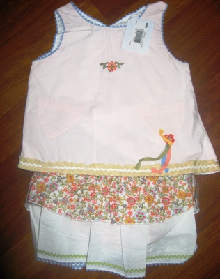 Catimini Polka Dress/Panty