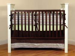 Sage and Green Crib Bedding