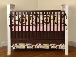 Maxfield baby Pink Crib Bedding