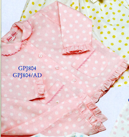 Pink Polka Dot 2pc Pajamas