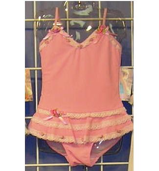 Baby Doll Skirted One pc Swimsuit