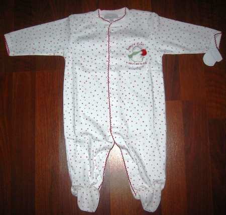 First Christmas Footie