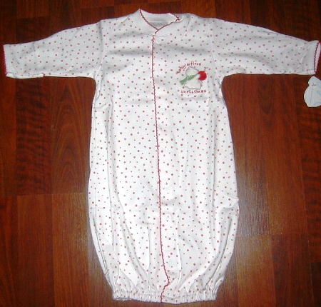 First Christmas Convertible Gown Set
