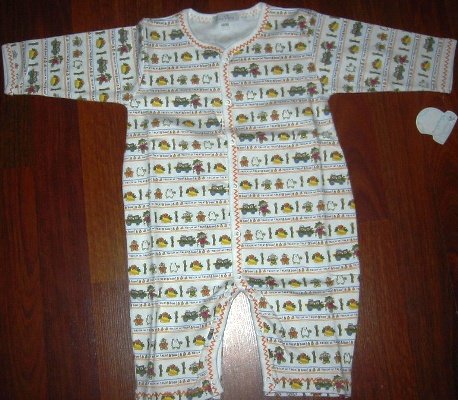 Halloween Print Playsuit and Bib