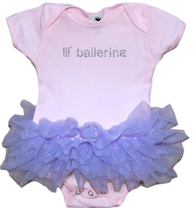 Lil Ballerina Onesie Fluff