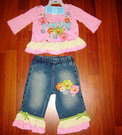 Smile Denim Set