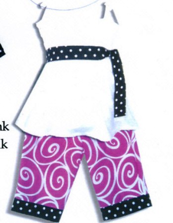 Malibu Top and Capri Set