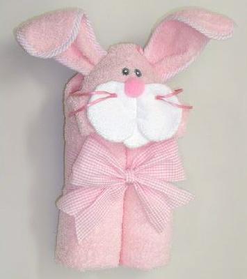 Bunny Tubbie Hooded Towel