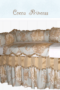 Cocoa Princess Crib Bedding