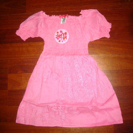 Oink Shirred Dress