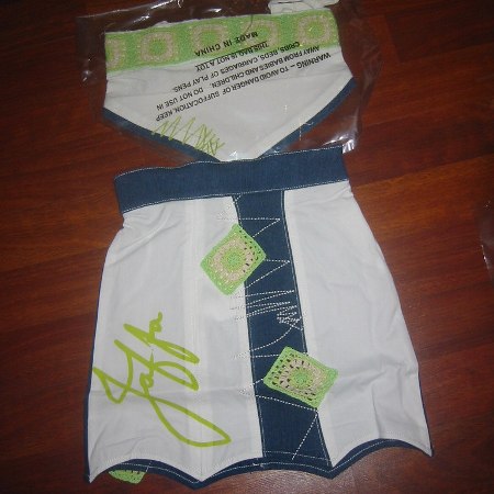 Oink Triangle top and Panel Skirt